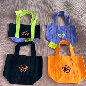 Trader Joe’s Halloween 2025 trick or treat Canvas mini totes
